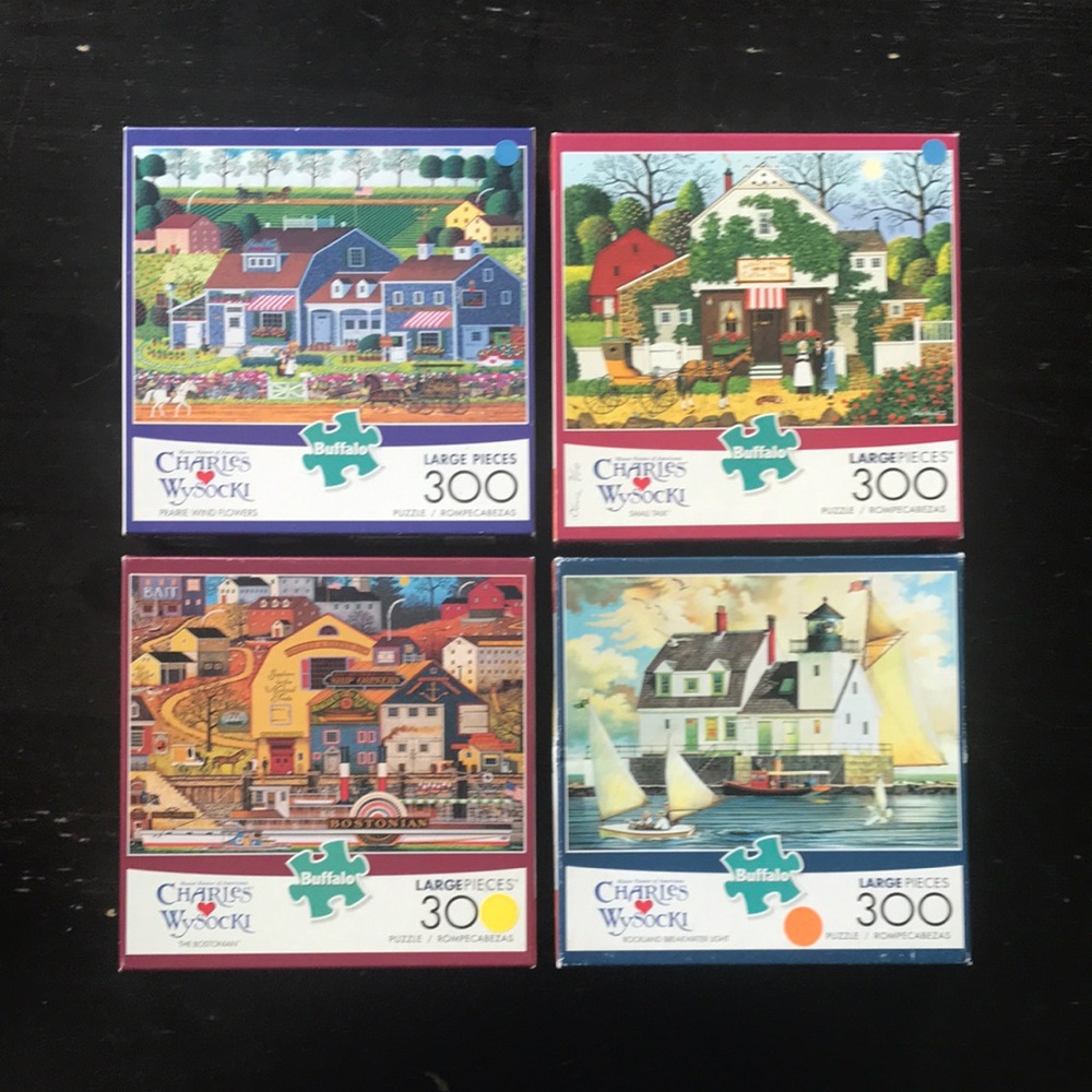 Charles Wysocki Large Piece 300-Piece Puzzles